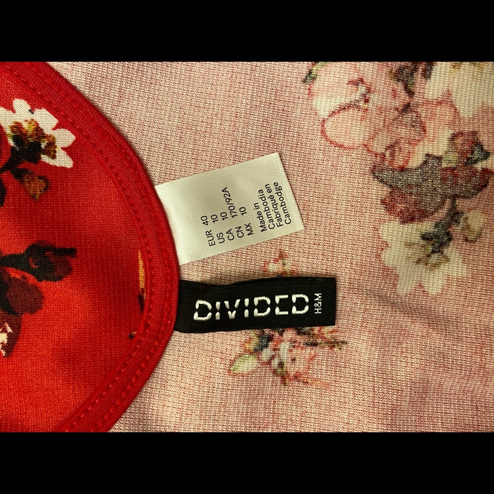 Divided by H&M mini multicolor dress - Picture 3 of 4
